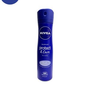 اسپری ضدتعریق زنانه Nivea مدل Protect & Care حجم 150میل Nivea women’s antiperspirant spray, Protect & Care model, volume 150 ml
