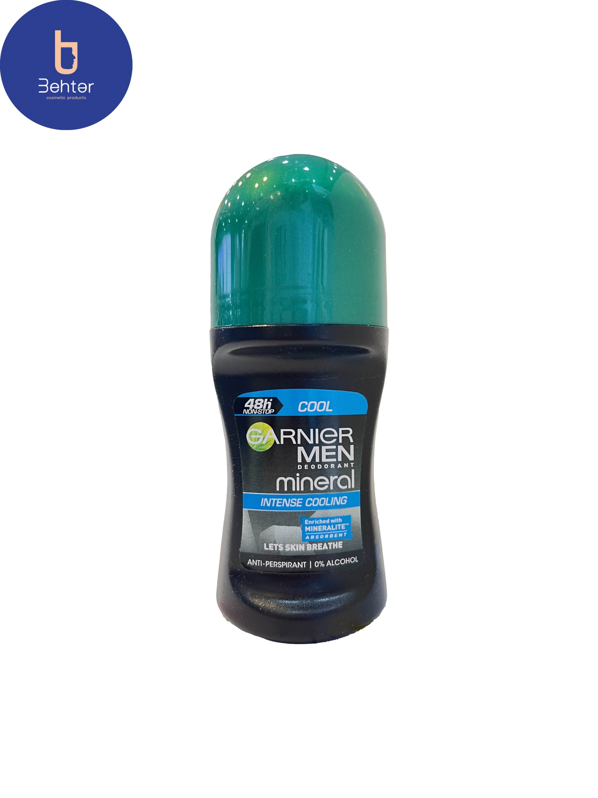 رول ضد تعریق مردانه Garnier مدل Cool حجم 50 میل Garnier antiperspirant roll for men, Cool model, volume 50 ml