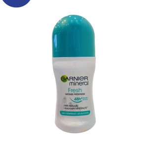 رول ضد تعریق زنانه Garnier مدل Fresh حجم 50 میل Garnier antiperspirant roll for women, Fresh model, volume 50 ml