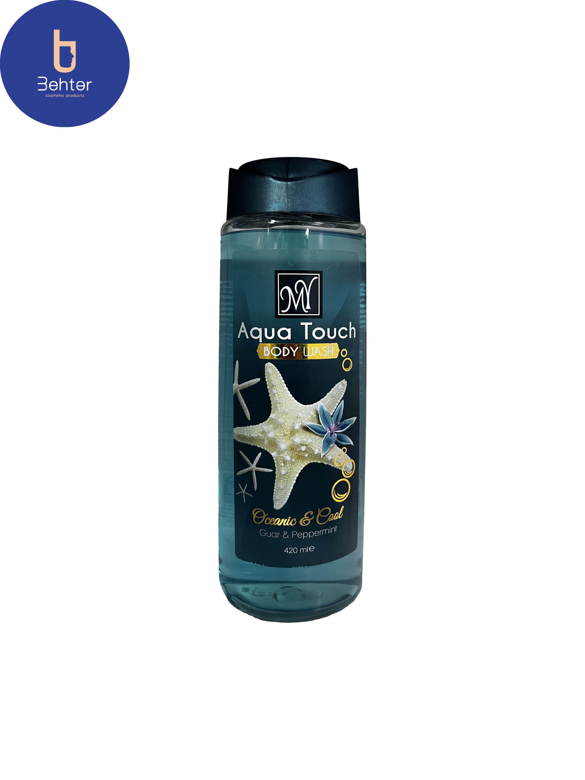 شامپو بدن مای مدل آکوا تاچ خنک کننده ۴۲۰ میلMy Aqua Touch Cooling Body Shampoo 420 ml