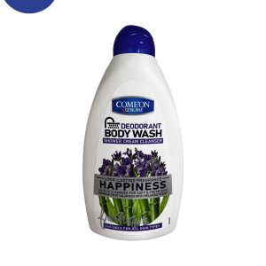 شامپو بدن کرمی کامان مدل Happiness حاوی عصاره اسطوخودوس حجم 510 میلCreamy comeon body shampoo, Happiness model, containing lavender extract, volume 510 ml