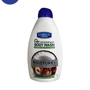 شامپو بدن کرمی کامان مدل Moisture مناسب پوست خشک و حساس 510 میلcomeon creamy body shampoo, Moisture model, suitable for dry and sensitive skin, 510 ml