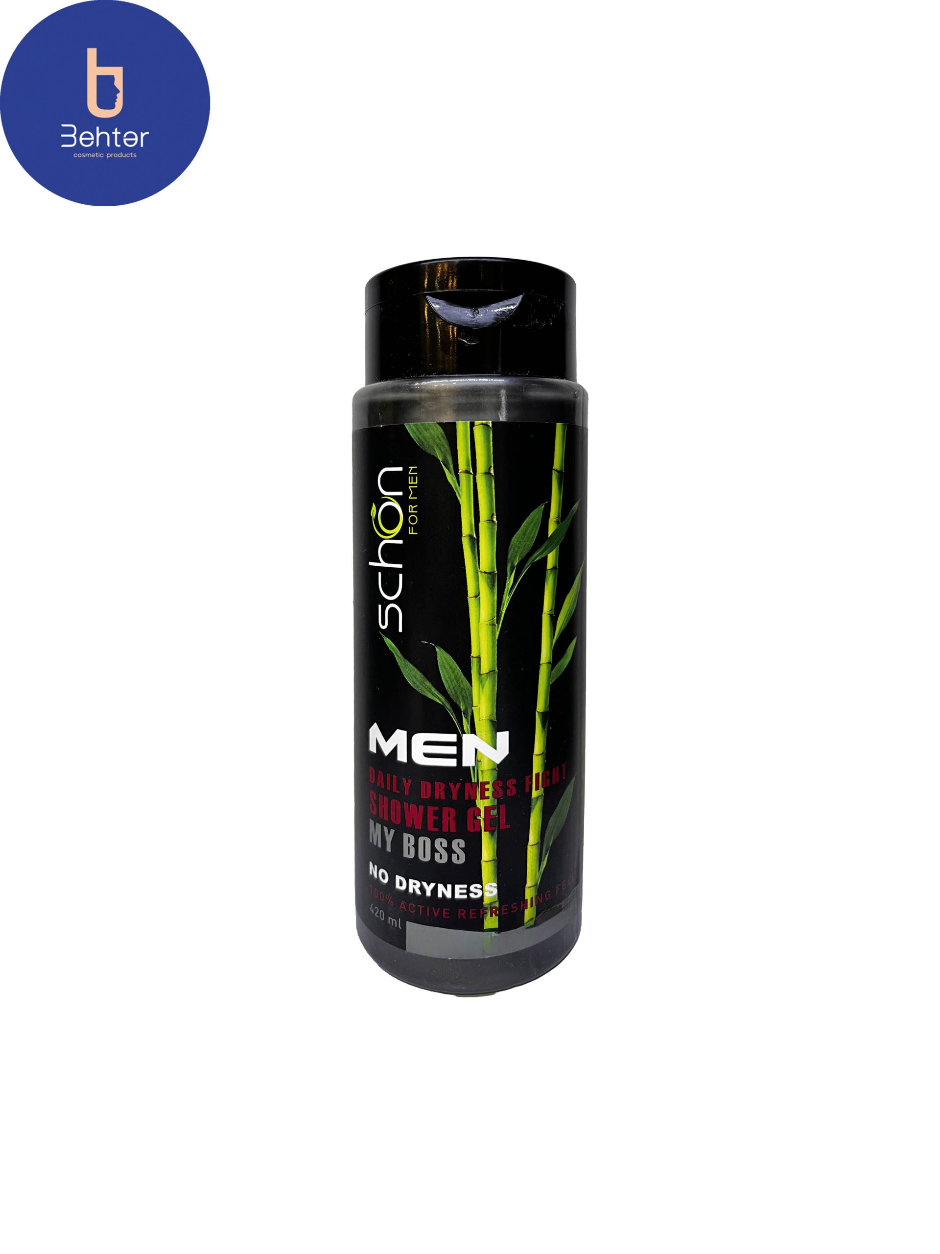 شامپو بدن مردانه شون بامبو مدل مای باس 420 میلschon Bamboo Men’s Body Shampoo, My Boss Model, 420 ml