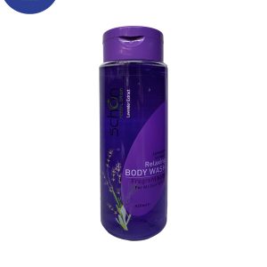 شامپو بدن شون اسطوخودوس مناسب انواع پوست ۴۲۰ میلschon lavender body shampoo, suitable for all skin types, 420 ml