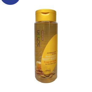 شامپو بدن شون عصاره بادام و عسل 420 میلی لیترschon body shampoo with almond extract and honey 420 ml