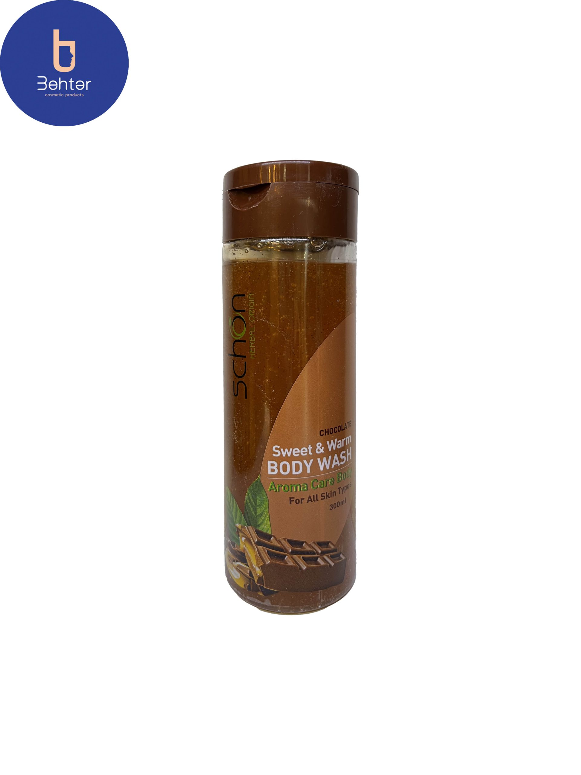 شامپو بدن شون حاوی آلوئه ورا شکلات 300 میلSCHON body shampoo containing chocolate 300 ml