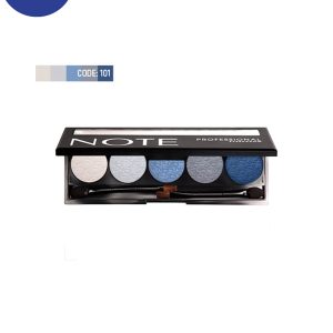 پالت سایه پنج عددی چشم پروفشنال نوت Note Professional eye shadow palette