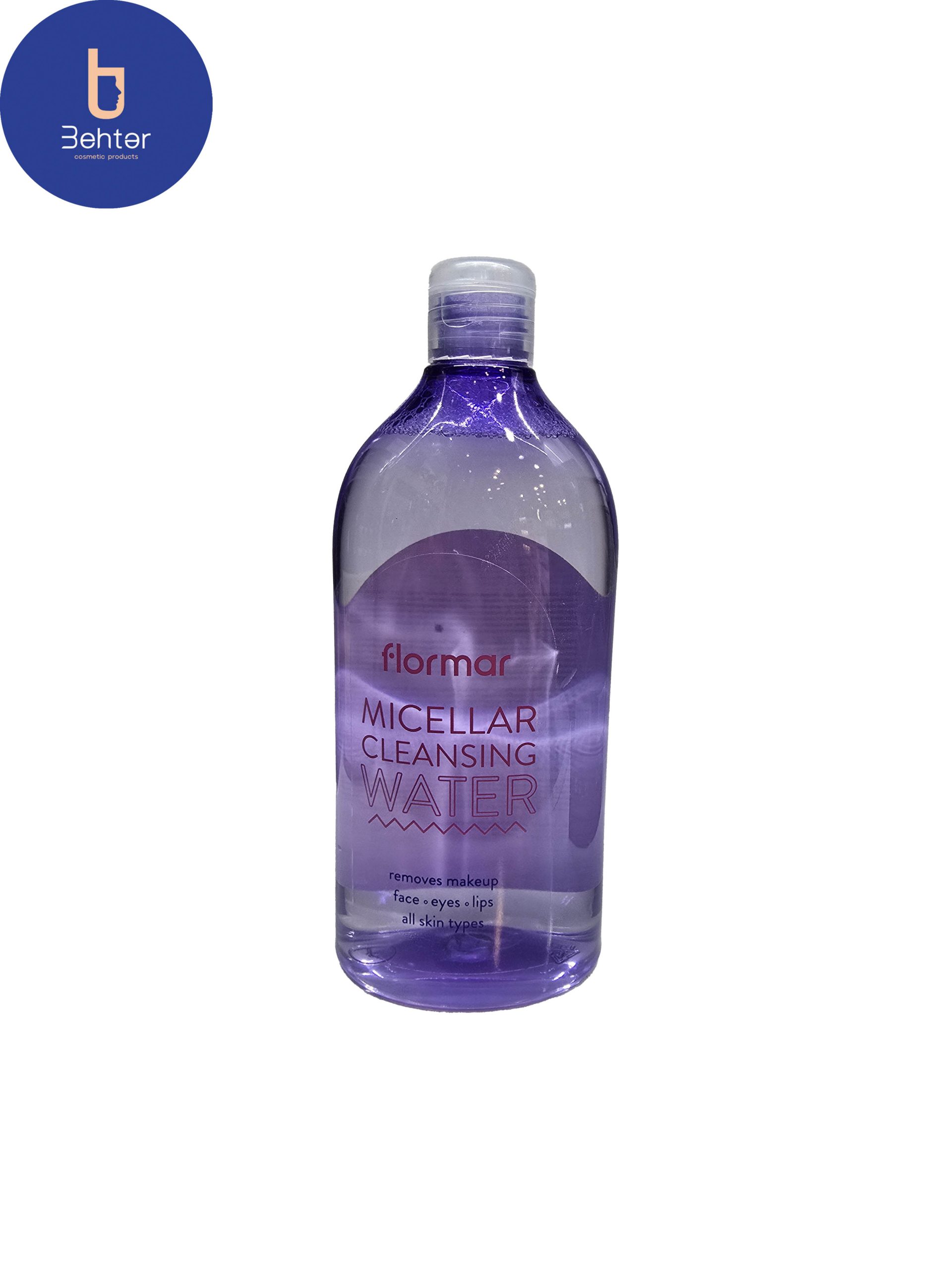 میسلار واتر ارایش پاک کن فلورمار 400 میل Flormar micellar water make-up remover 400 ml