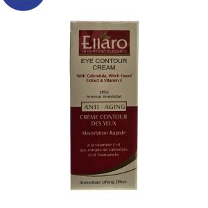 کرم دور چشم آنتی ایجینگ الارو ضد چروک و لیفتینگ 20 میل Ellaro anti-aging anti-wrinkle and lifting eye cream 20 ml