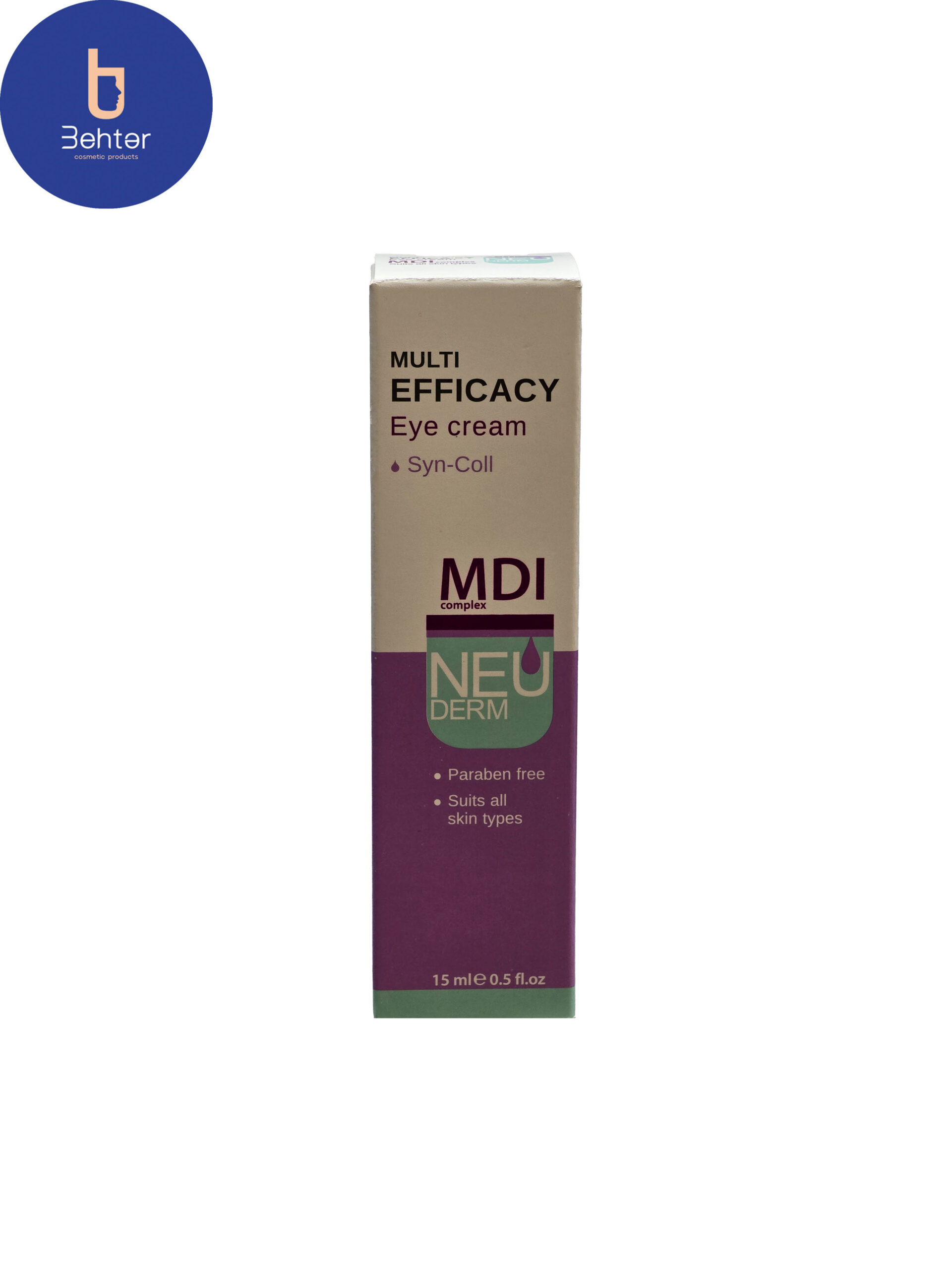 کرم دور چشم مولتی افیکیسی نئودرم 15میل Neuderm Multi-Efficacy Eye Cream 15 ml