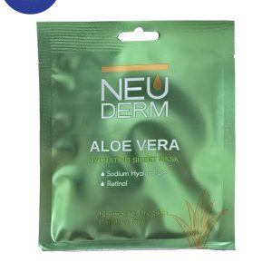 ماسک صورت نقابی آلوئه‌ ورا نئودرم 25 میل Neuderm Aloe Vera face mask 25 ml