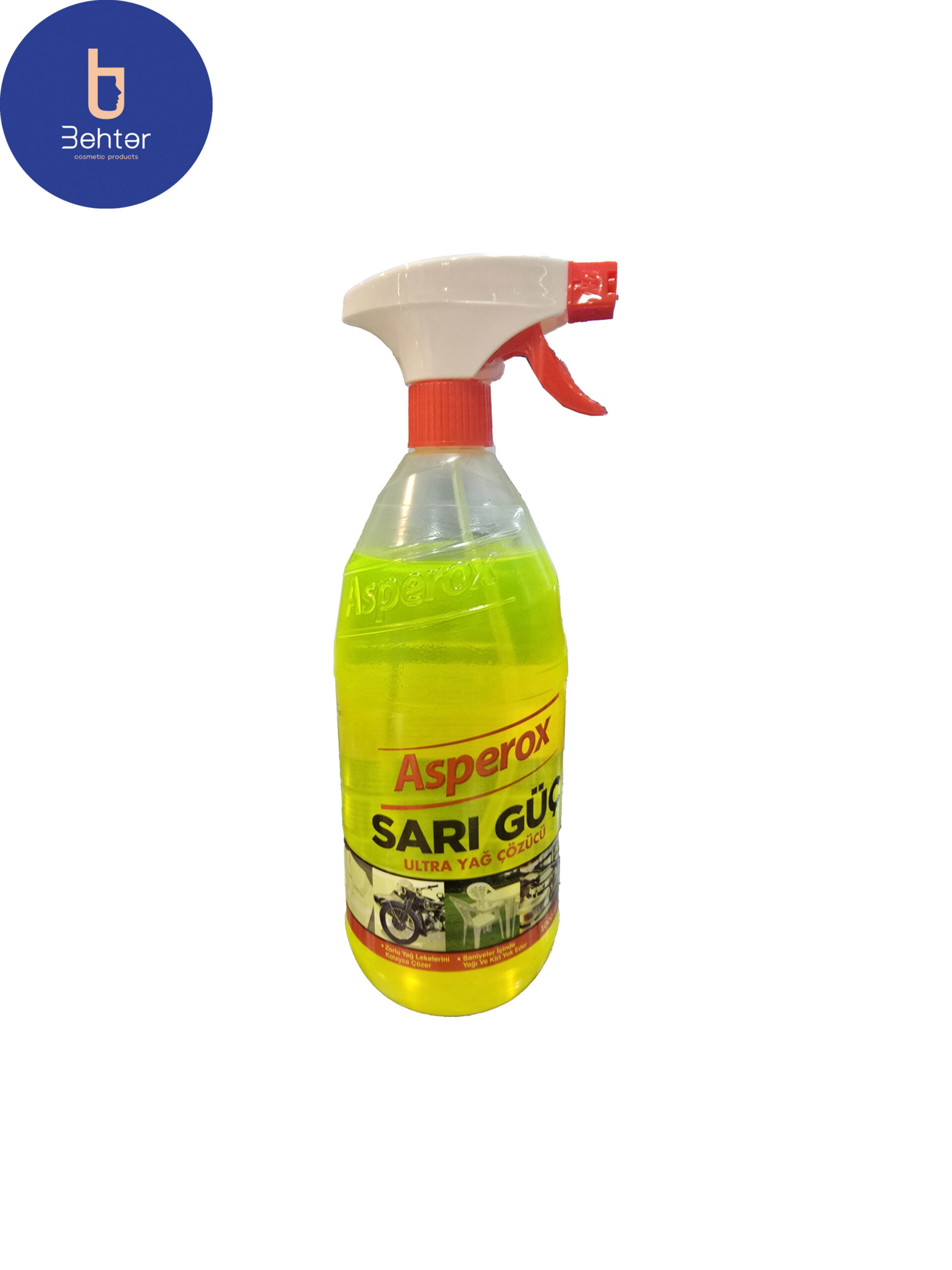 اسپری پاک کننده اسپروکس Sari guc حجم 1000 میل Asperox Sari guc cleaning spray,1000 ml