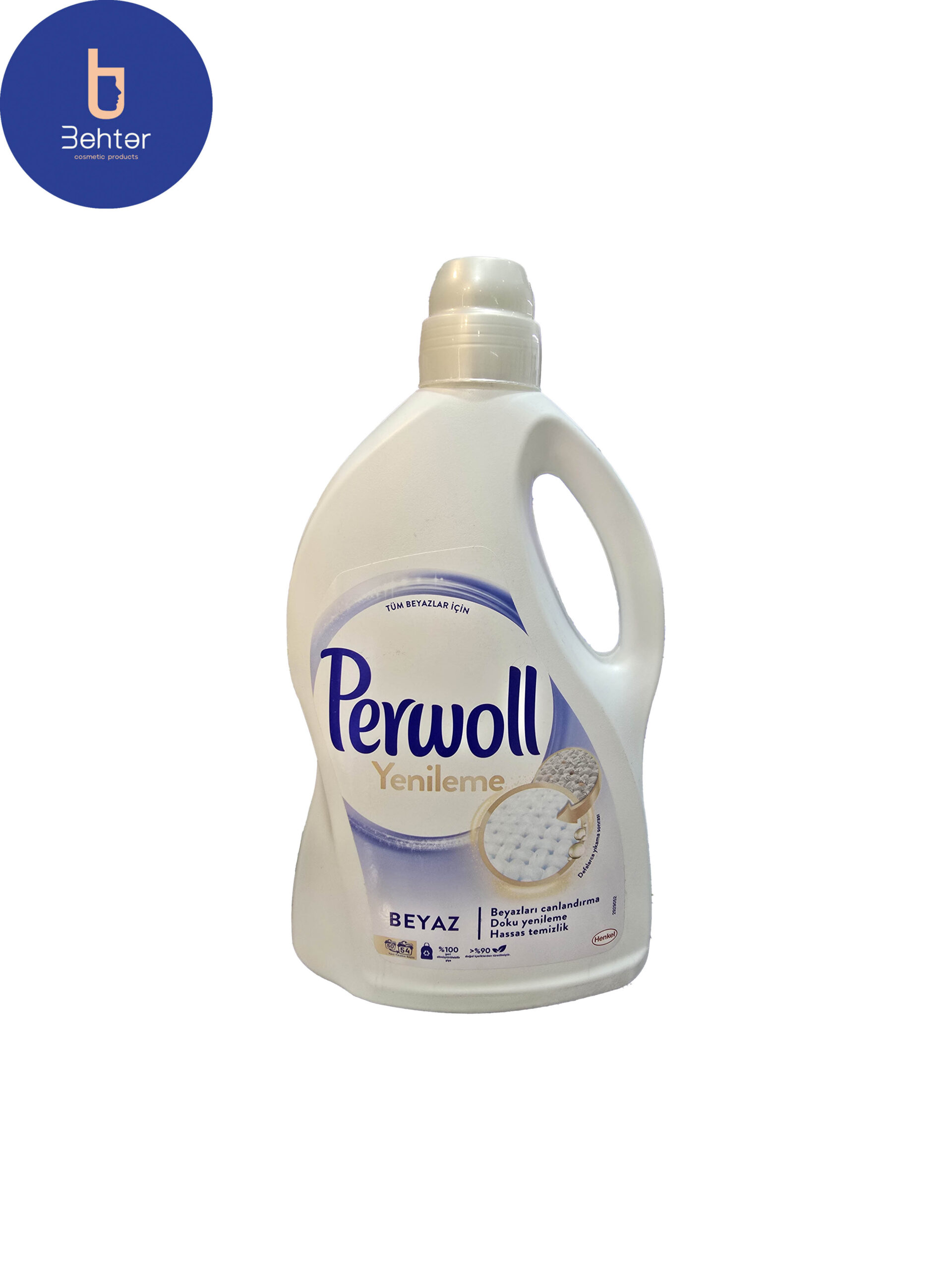 مایع لباسشویی مخصوص لباس های سفید پروول حجم 2.79 لیتر Perwoll laundry liquid for white clothes, 2.79 le