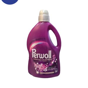 مایع لباسشویی مخصوص لباس های رنگی پروول با رایحه گل 2.75 لیتر  Perwoll washing liquid for colored clothes with floral scent 2.75 le
