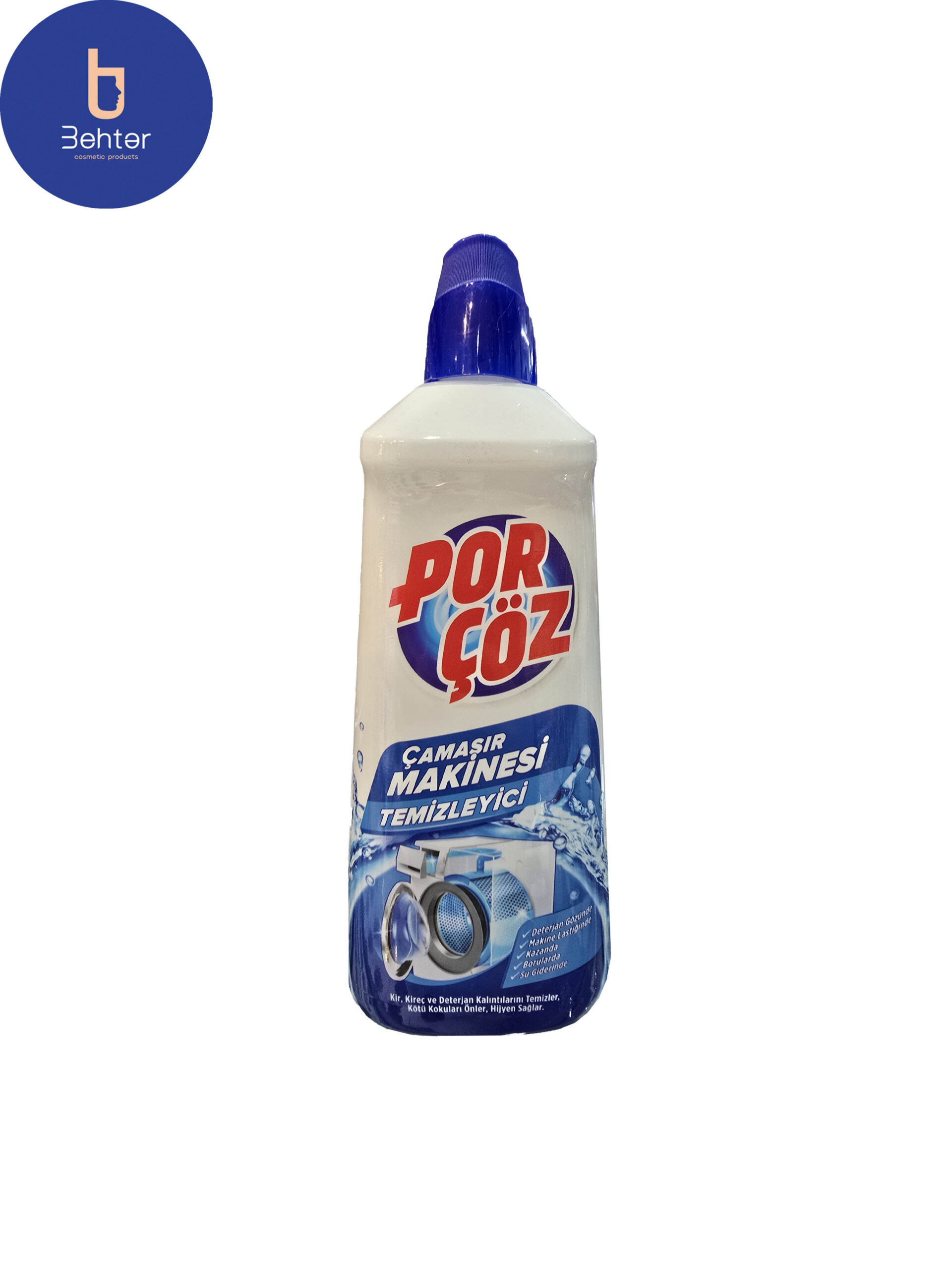 جرم گیر ماشین لباسشویی پورچوز 400 میل Porcoz washing machine detergent 400 ml