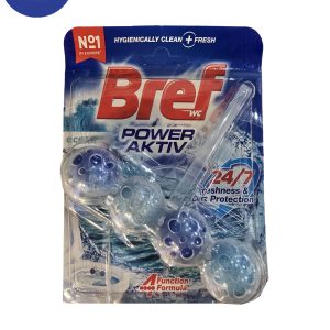 بوگیر توالت فرنگیBref مدل Power Active  بسته بندی 4 عددی Bref Power Active toilet deodorizer, 4 pack