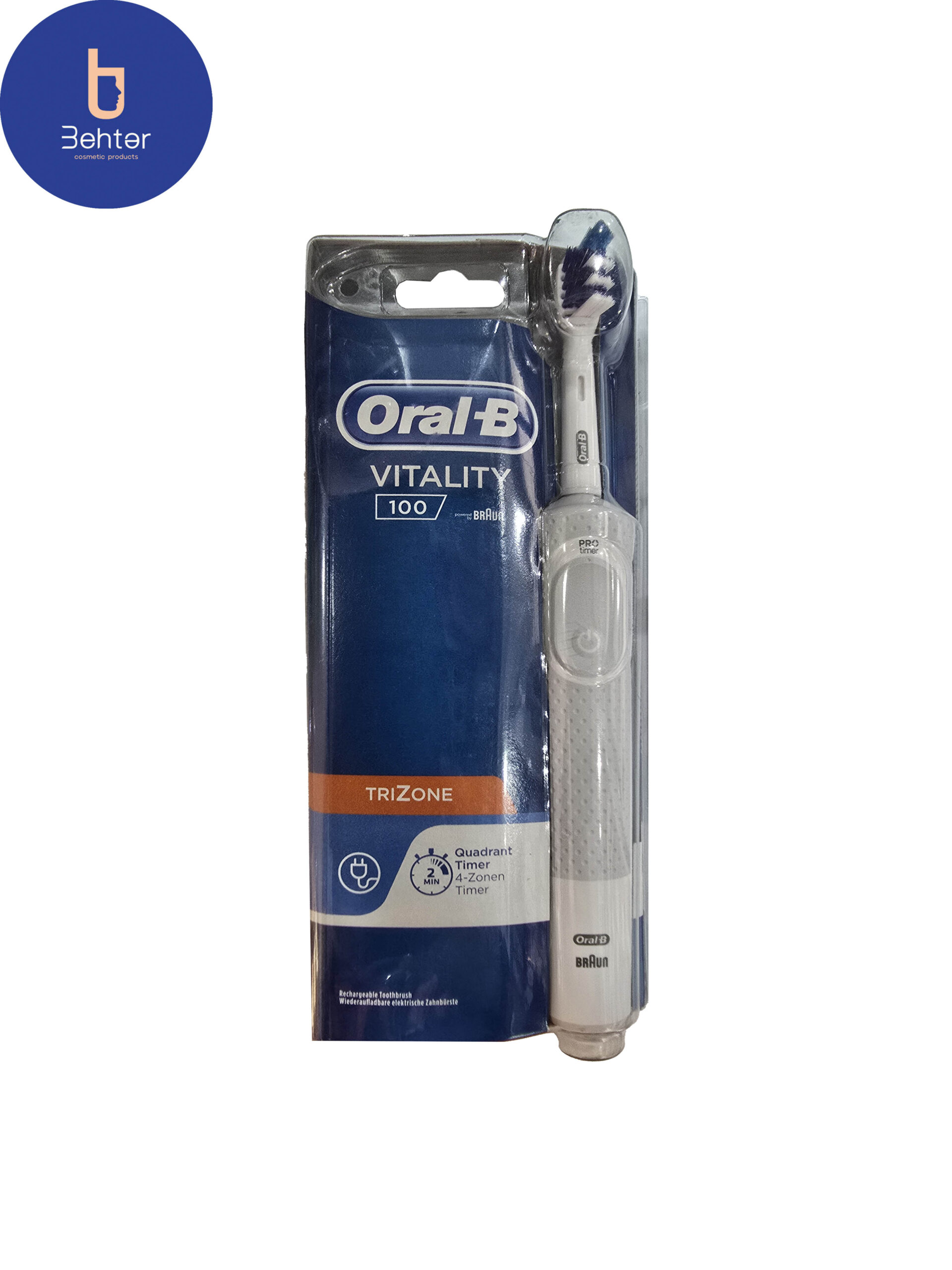 مسواک برقی اورال بی ویتالیتی مدل تریزون  Oral-B Vitality Trizone Electric Toothbrush