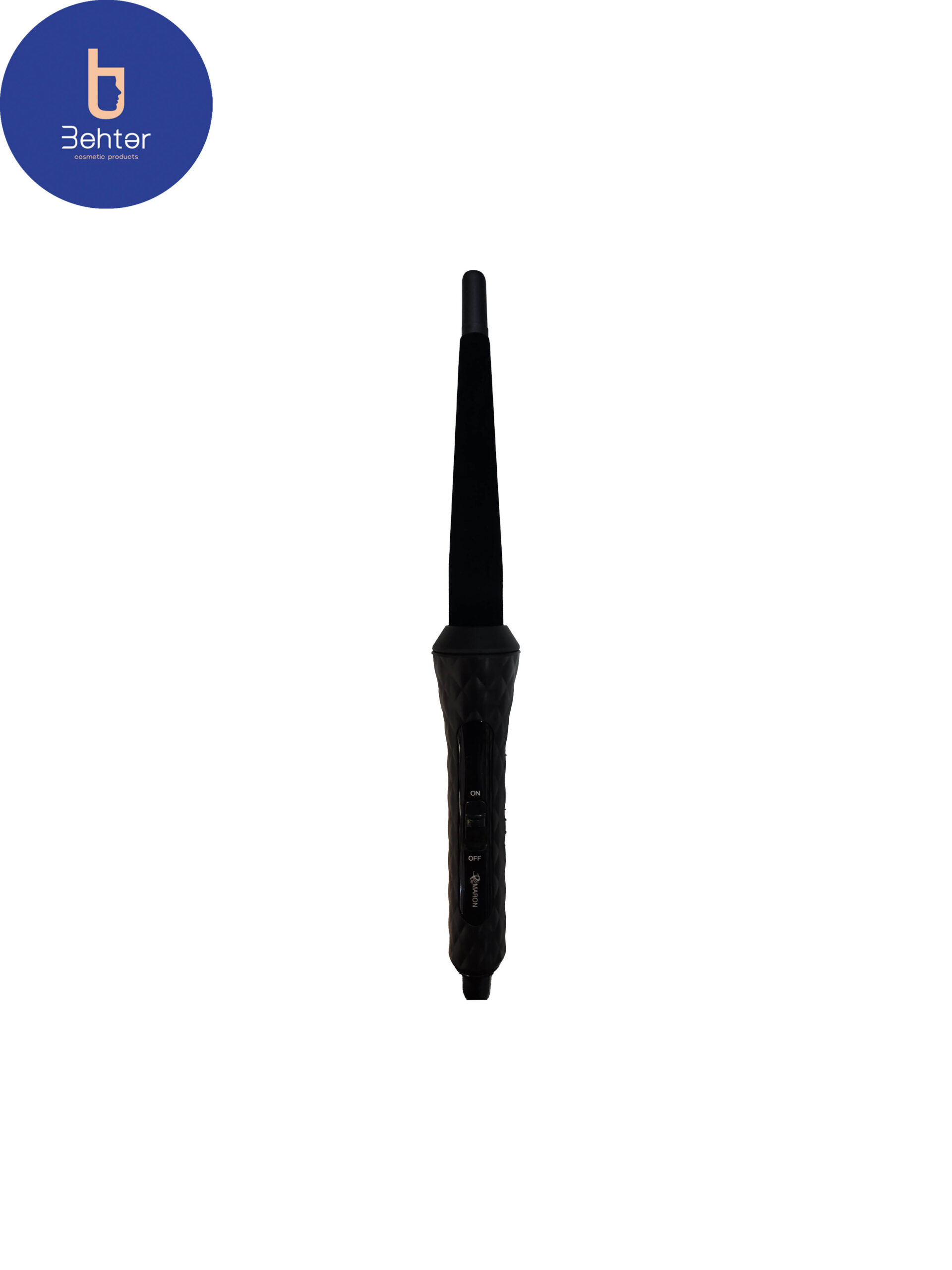 فرکننده مو مخروطی مخملی RL-9905 پرومارون Promaron Velvet Cone Curler RL-9905