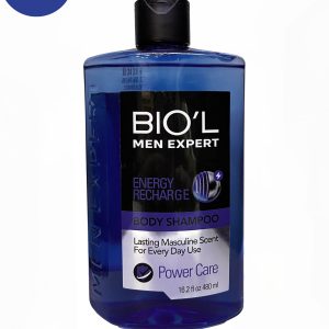 شامپو بدن بیول مدل Energy Recharge مناسب انواع پوست حجم 480 میلBiol body shampoo, Energy Recharge model, suitable for all skin types, volume 480 ml