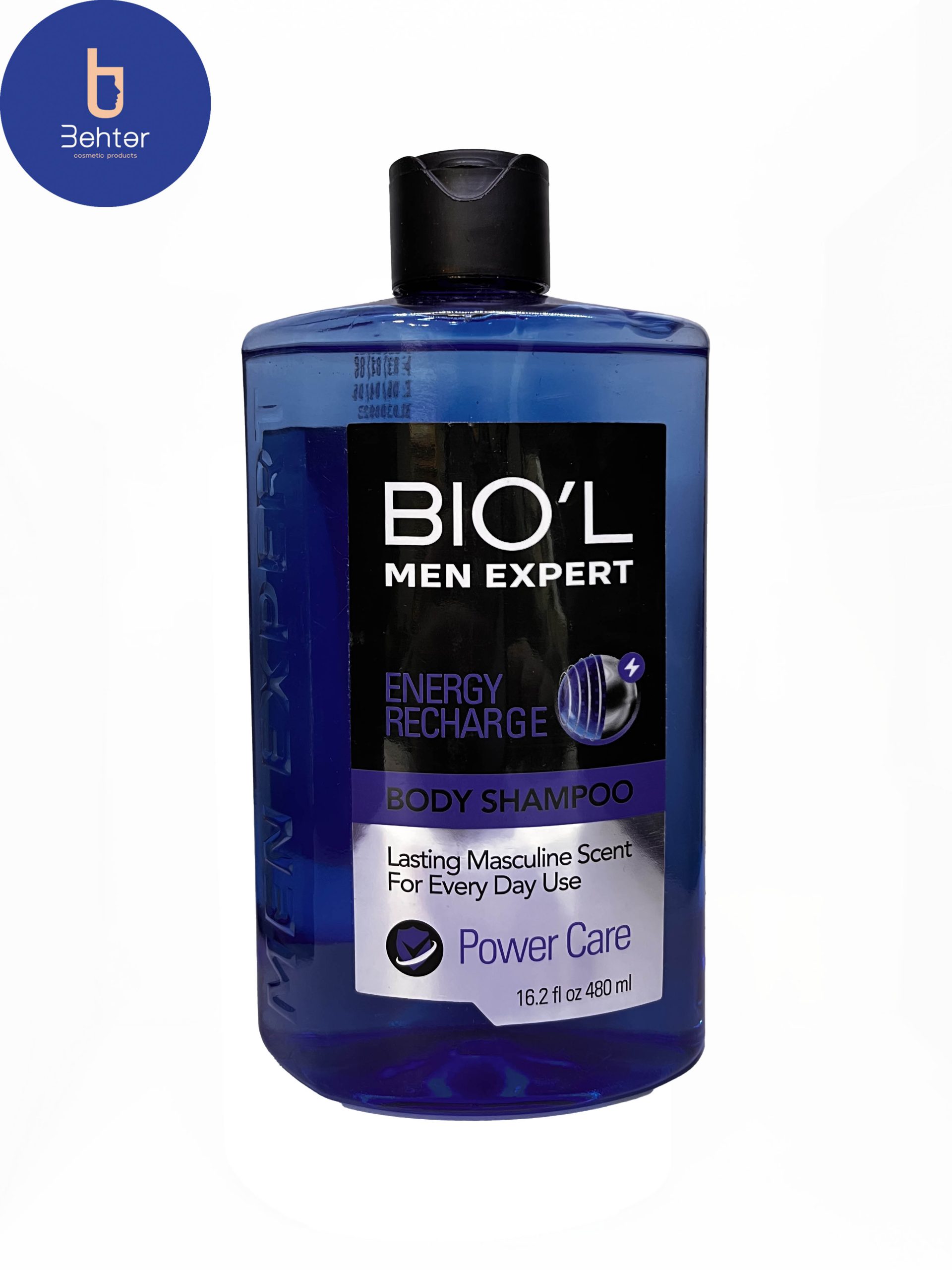 شامپو بدن بیول مدل Energy Recharge مناسب انواع پوست حجم 480 میلBiol body shampoo, Energy Recharge model, suitable for all skin types, volume 480 ml