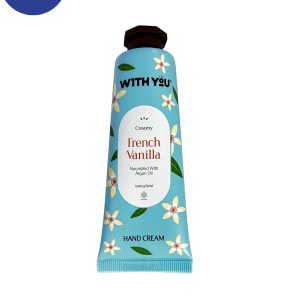 کرم مرطوب کننده دست ویت یو حاوی عصاره وانیل و روغن آرگان 50 میلwith you moisturizing hand cream containing vanilla extract and argan oil 50 ml