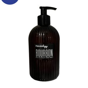 مایع دستشویی پرفیوم هندولوژی مدل بوربن حجم 470 میلhandology perfume toilet liquid, bourbon model, volume 470 ml