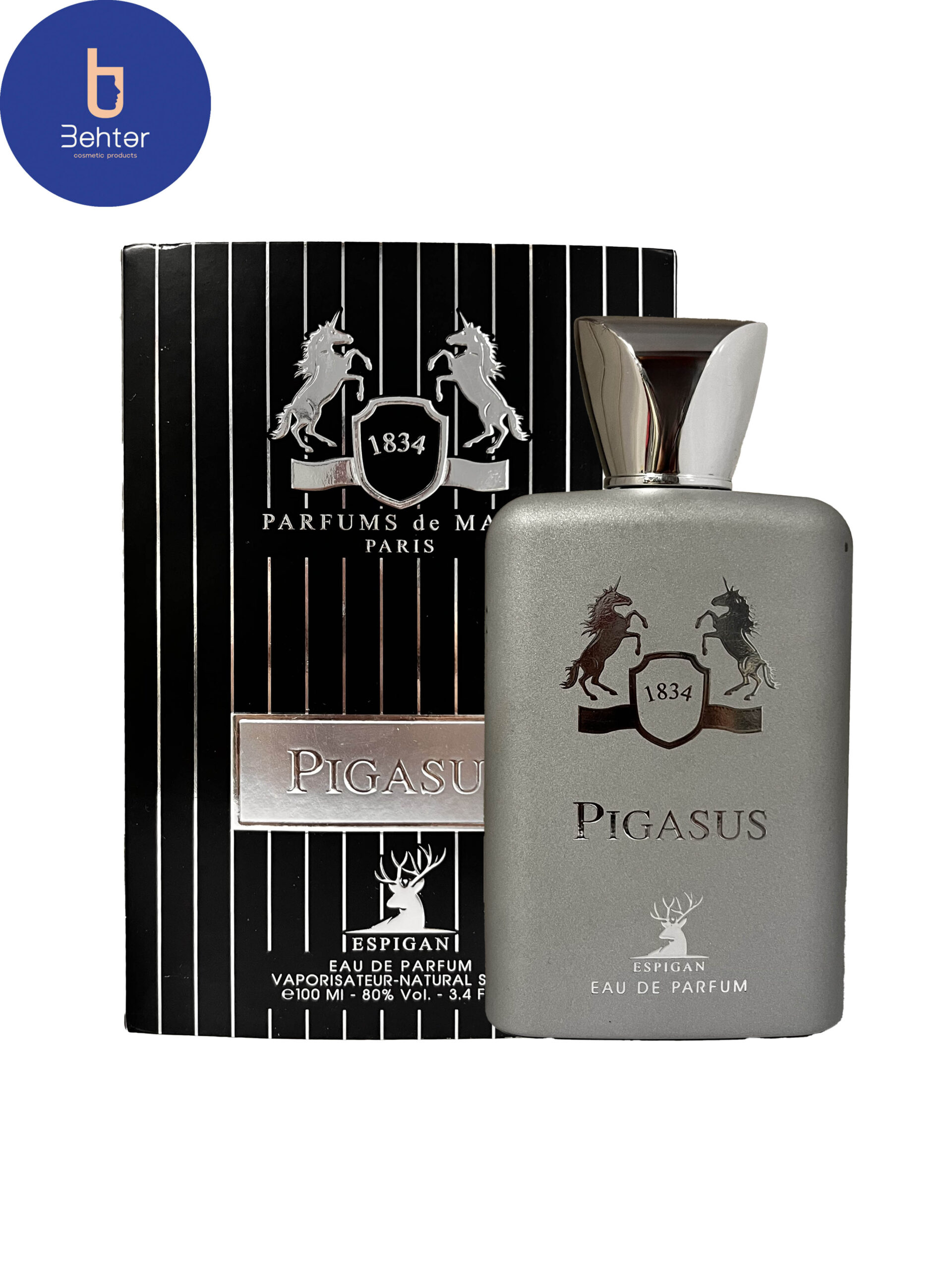 عطر اسپیگان اسانس مارلی پگاسوس حجم 100 میلSpigan perfume Marley Pegasus essence 100 ml