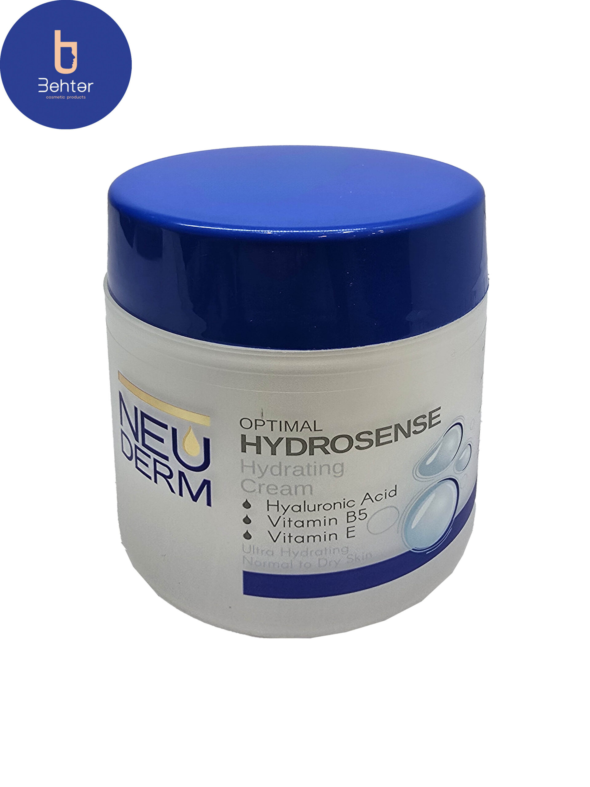 کرم کاسه ای آبرسان اپتیمال هیدروسنس نئودرم 150میل Neuderm Optimal Hydrosense Hydrating Cream 150ml