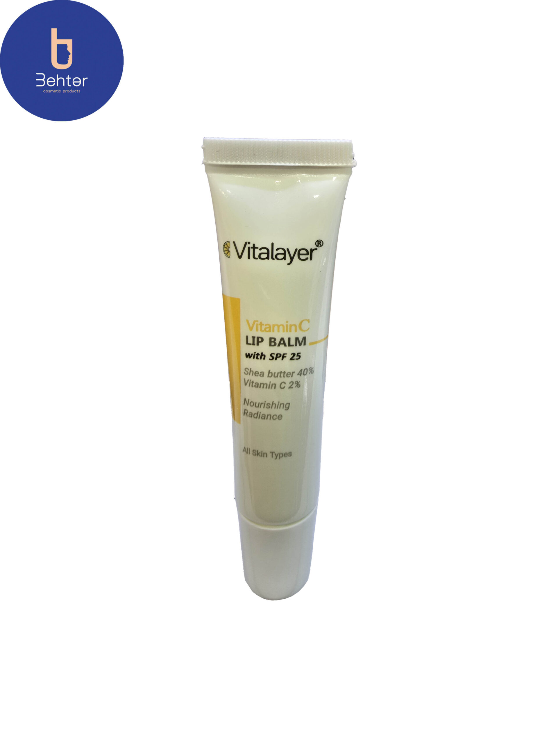 بالم لب ویتامین سی SPF25 حجم 15میل Vitalayer Vitamin C Lip Balm SPF25, 15ml