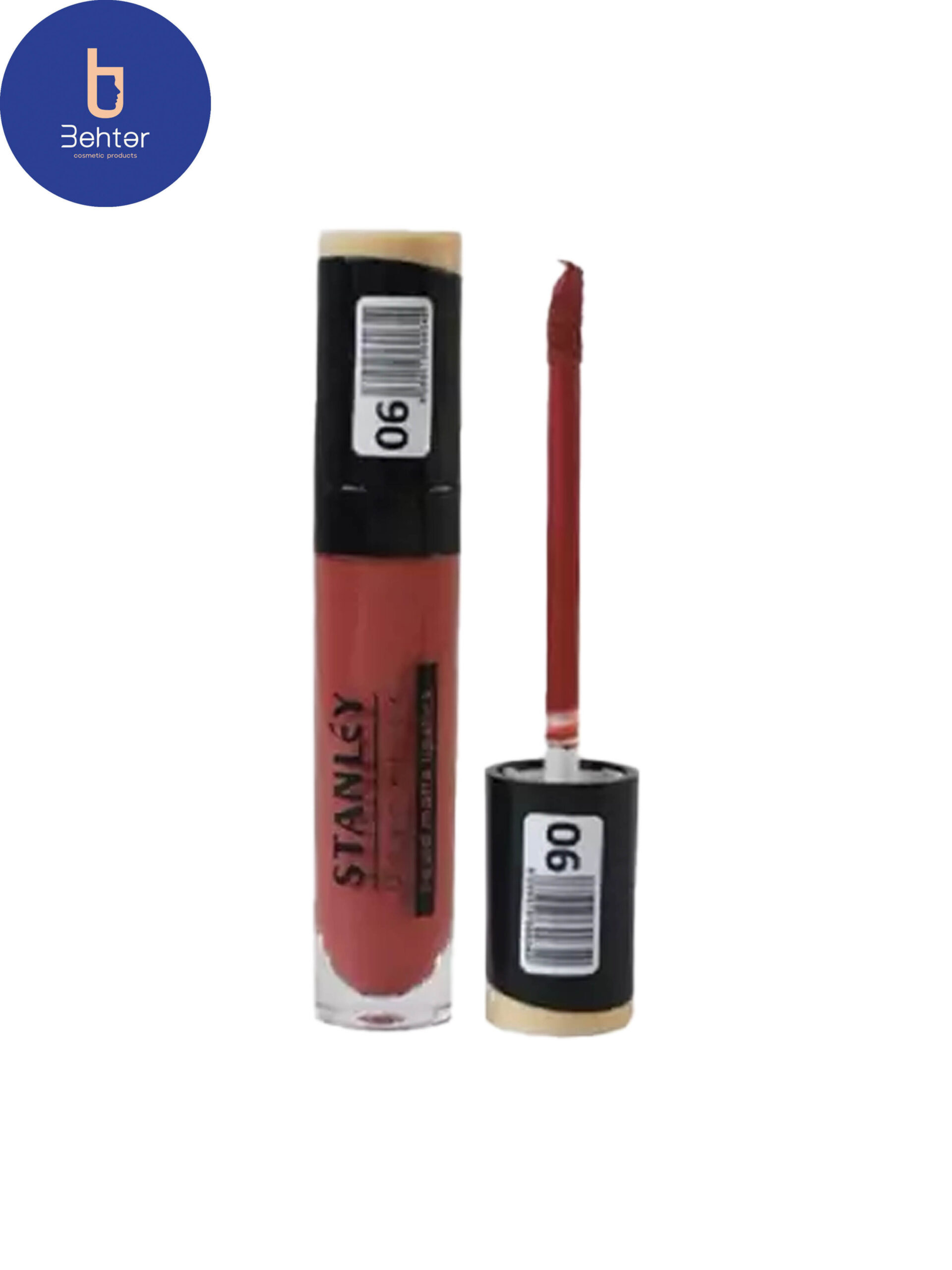 رژ لب مایع مات 24 ساعته استنلی 6میل Stanley 24-hour matte liquid lipstick 6ml
