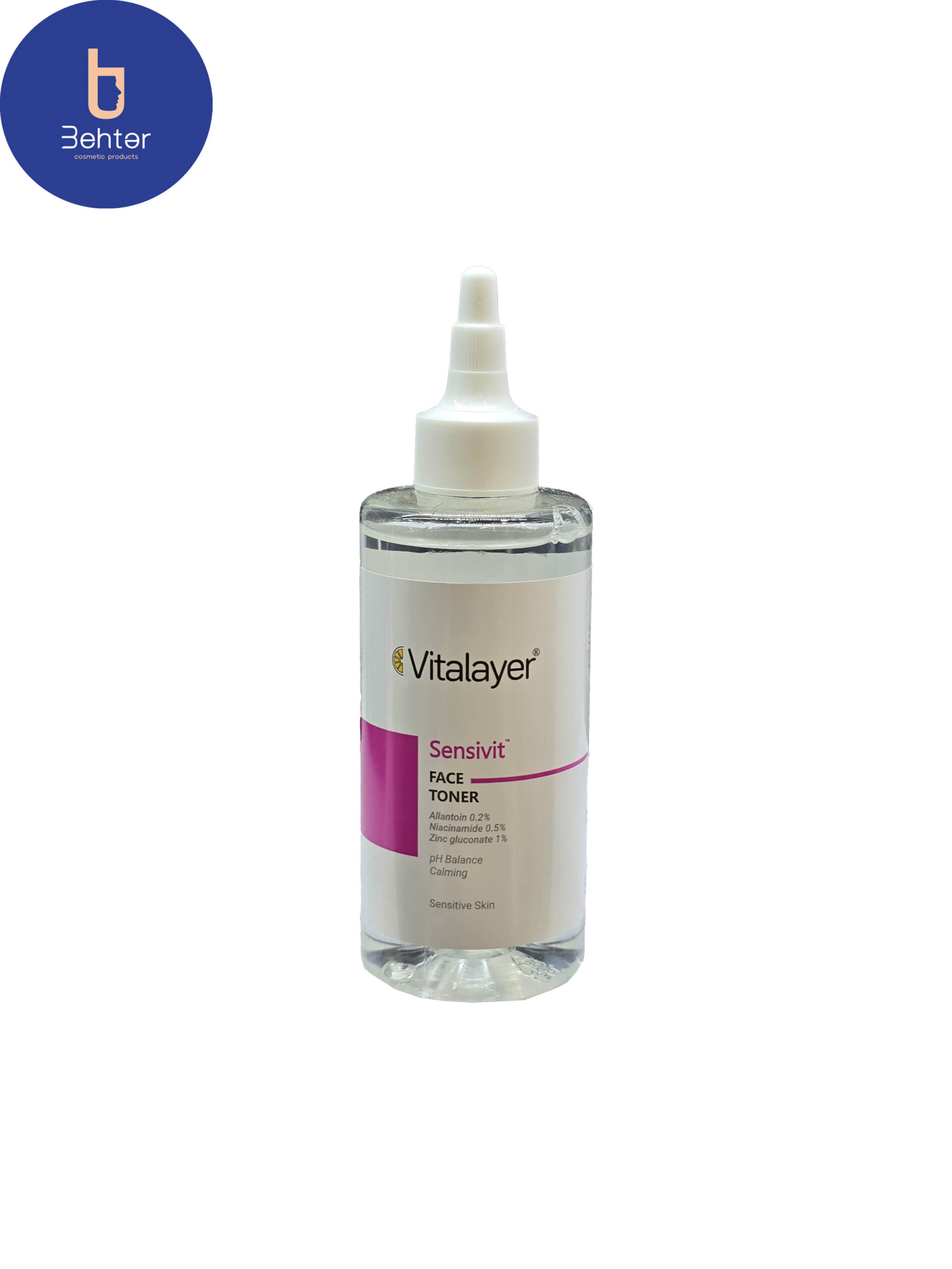 تونر پاک کننده صورت ویتالیر مدل Sensitivit حجم 200میل Vitalayer facial cleansing toner Sensitivit model , 200ml