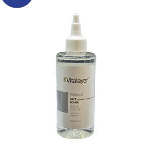 تونر پاک کننده صورت ویتالیر مدل Whitevitحجم 200 میل Vitalayer Facial Cleansing Toner Whitevit model, 200 ml