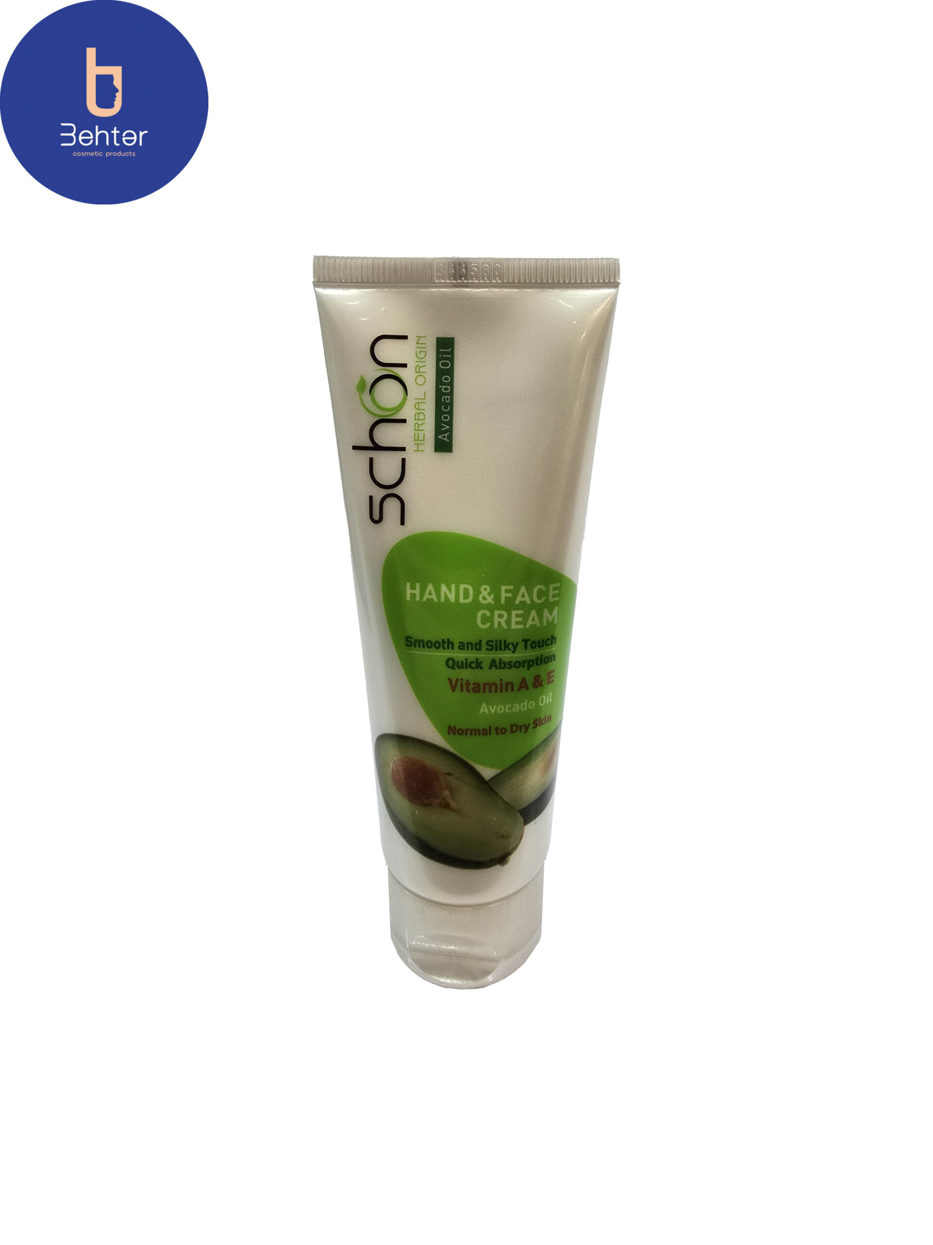 کرم تیوبی دست و صورت آووکادو شون 75میل Schon Avocado Hand and Face Cream 75 ml