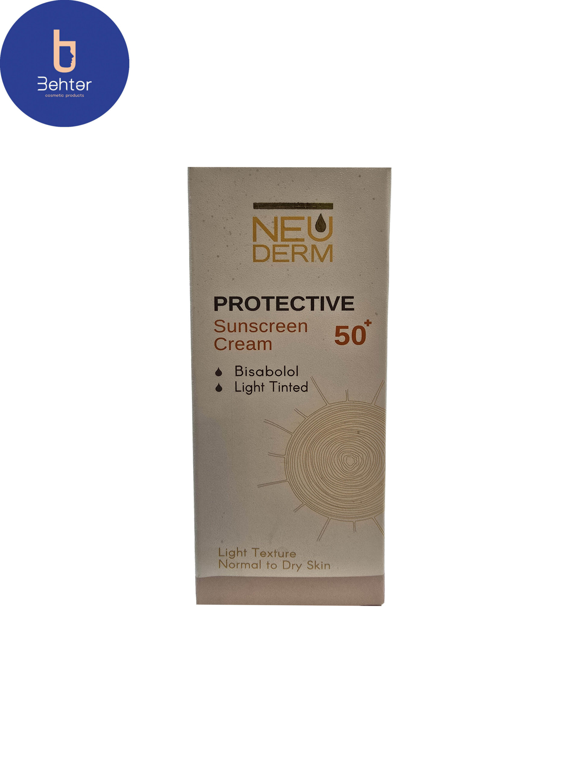 ضد آفتاب هایلی پروتکتیو نئودرم (رنگی روشن) 50میل Neuderm Highly Protective Sunscreen (Light Color) 50ml