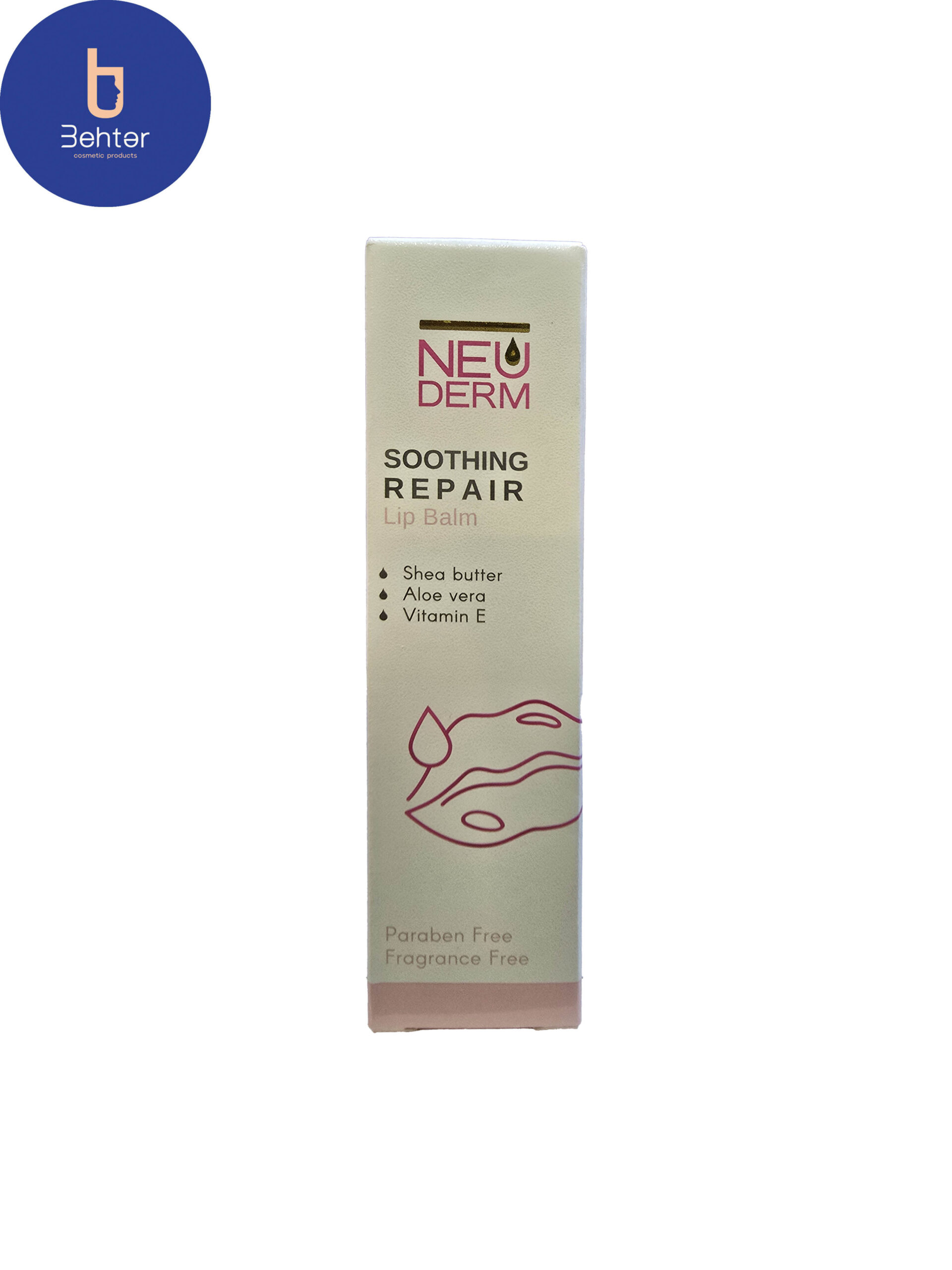 بالم محافظ و ترمیم کننده لب نئودرم ۱۵میل Neuderm Protective and Restorative Lip Balm 15 ml