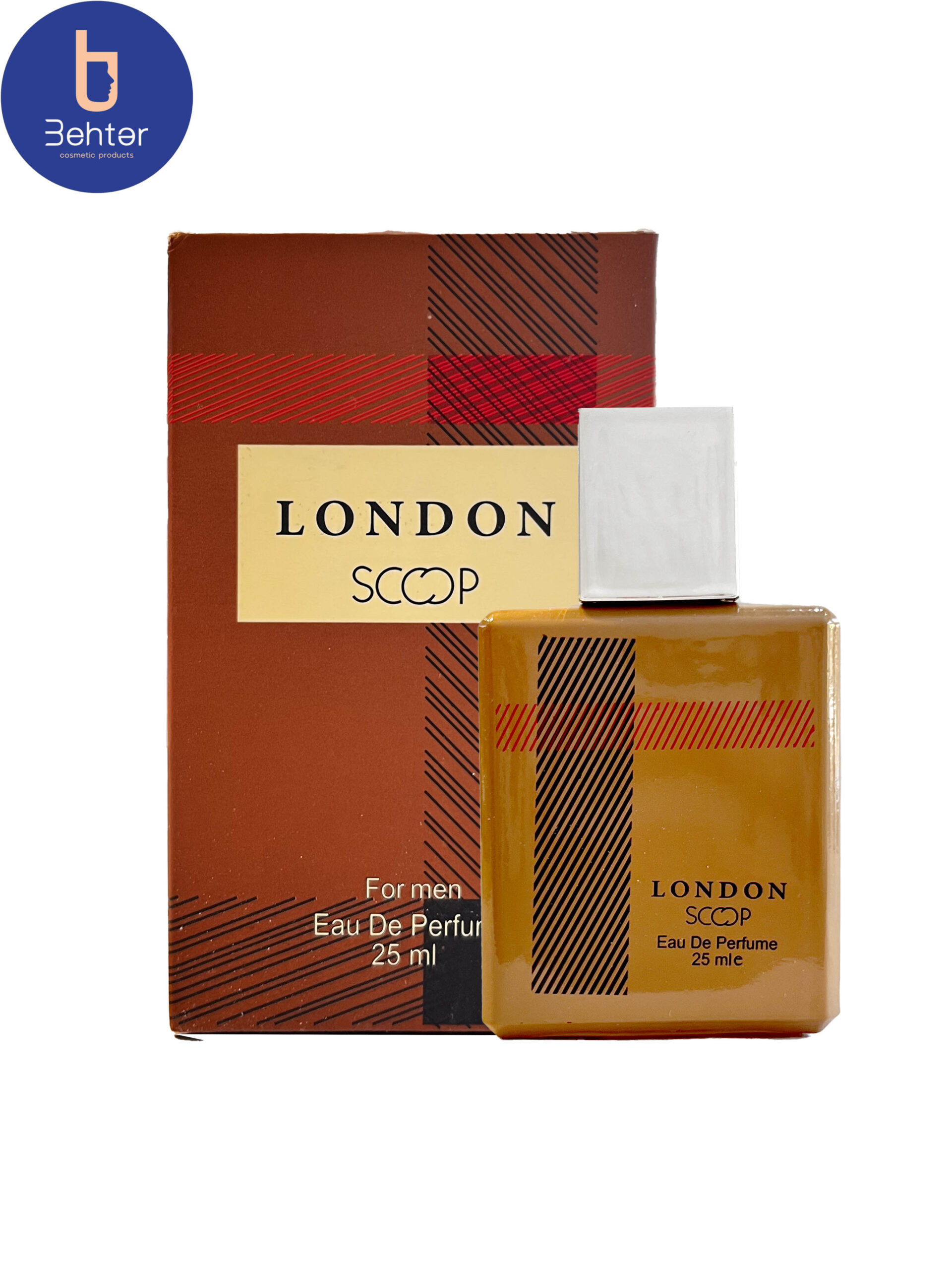 عطر مینیاتوری اسکوپ اسانس باربری لندن مردانه حجم 25میلBurberry London Essential Oil Scoop Miniature Perfume for Men, 25ml
