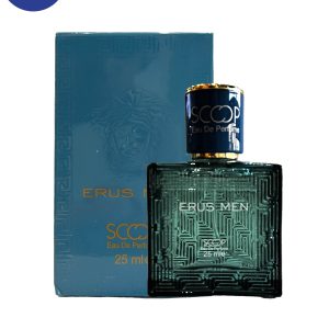 عطر مینیاتوری اسکوپ اسانس ورساچه اروس حجم 25میلMiniature perfume scoop of Versace Eros essential oil, volume 25 ml