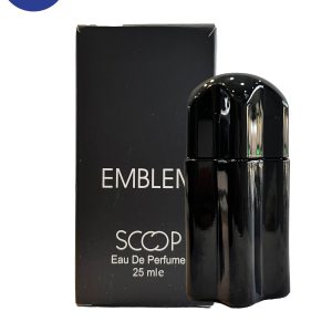 عطر مینیاتوری اسکوپ مونت بلنک امبلم مشکی حجم25میلMont Blanc Black Emblem Scoop Miniature Perfume, 25ml