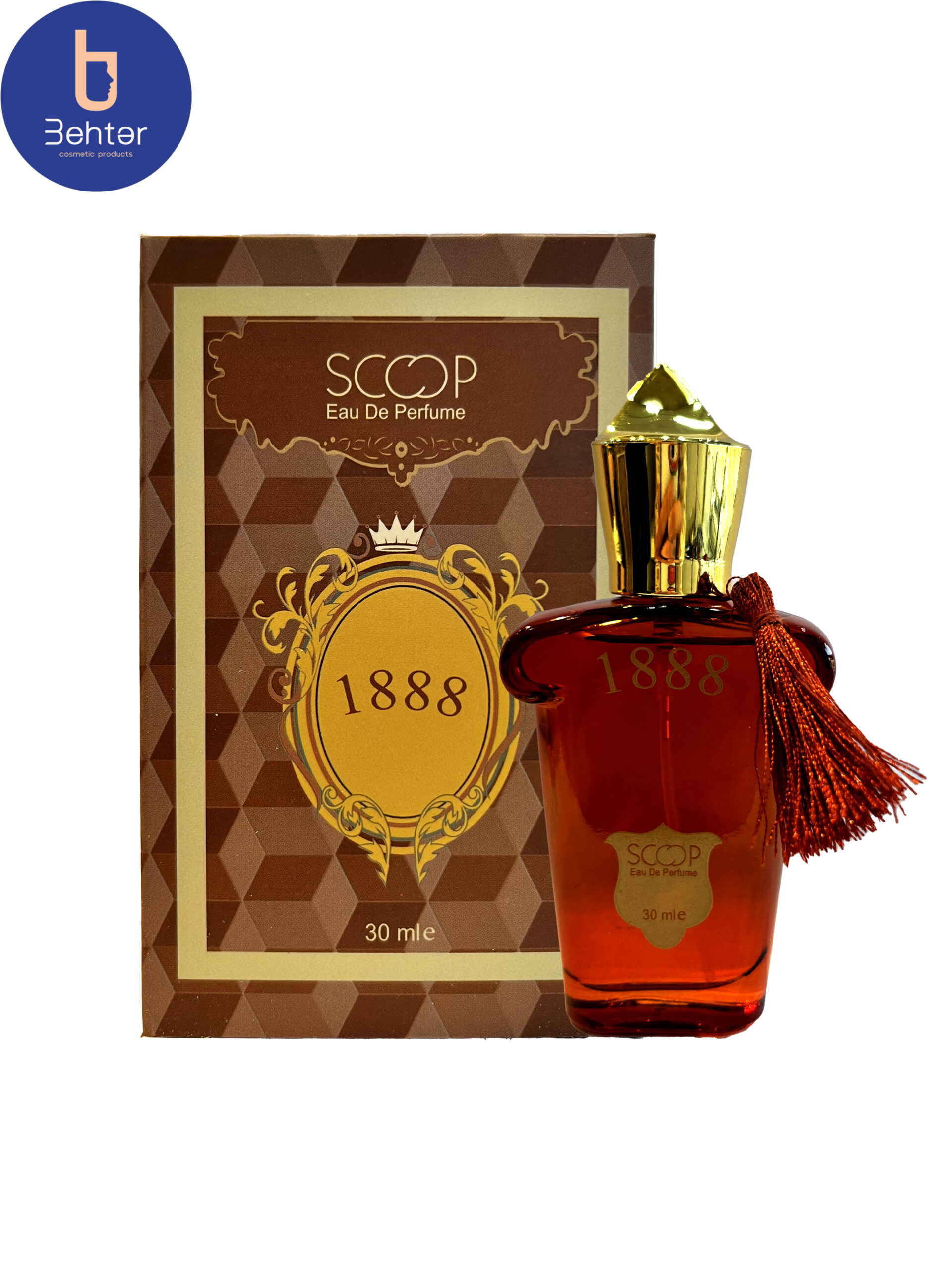 عطر مینیاتوری اسکوپ کازاموراتی زرجف 1888 حجم25میلMiniature perfume scoop Casamurati Zergoff 1888 volume 25ml