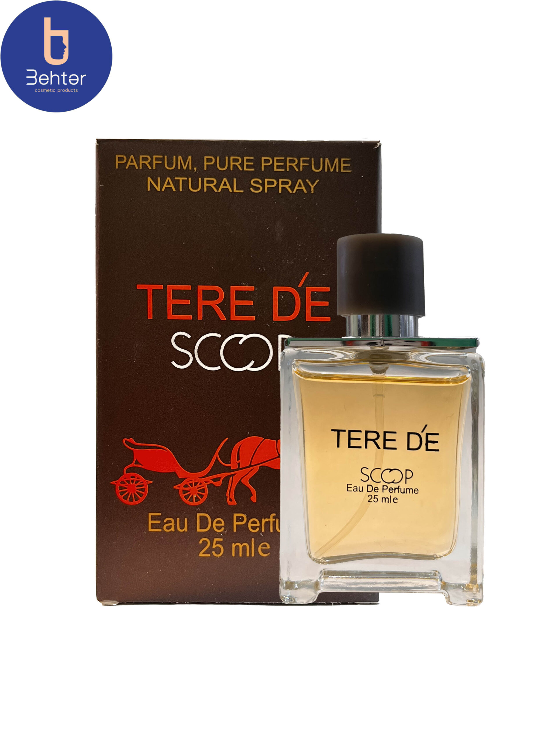 عطر مینیاتوری اسکوپ اسانس هرمس تق هرمس حجم 25میل
