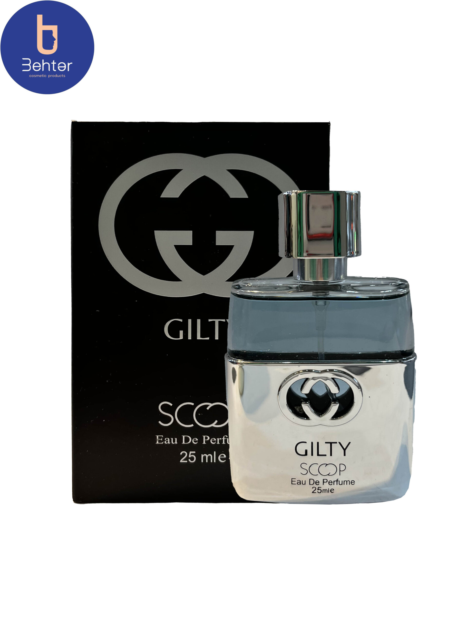 عطر ادکلن مینیاتوری اسکوپ گوچی گیلتی او پور هوم حجم 25میلGucci Guilty Eau Pour Homme Miniature Scoop Cologne Perfume 25ml