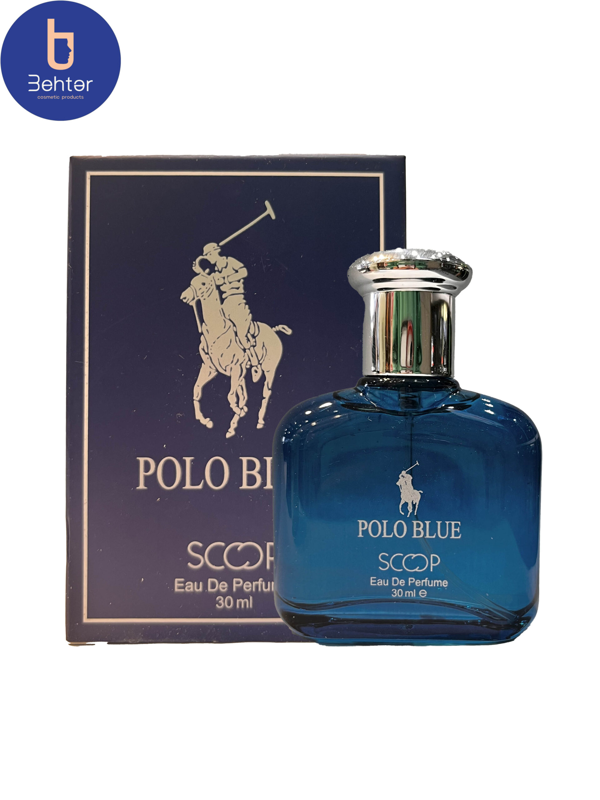 عطر ادکلن مینیاتوری اسکوپ رالف لورن پولو آبی حجم 25میلRalph Lauren Polo Blue Scoop Miniature Cologne Perfume 25ml