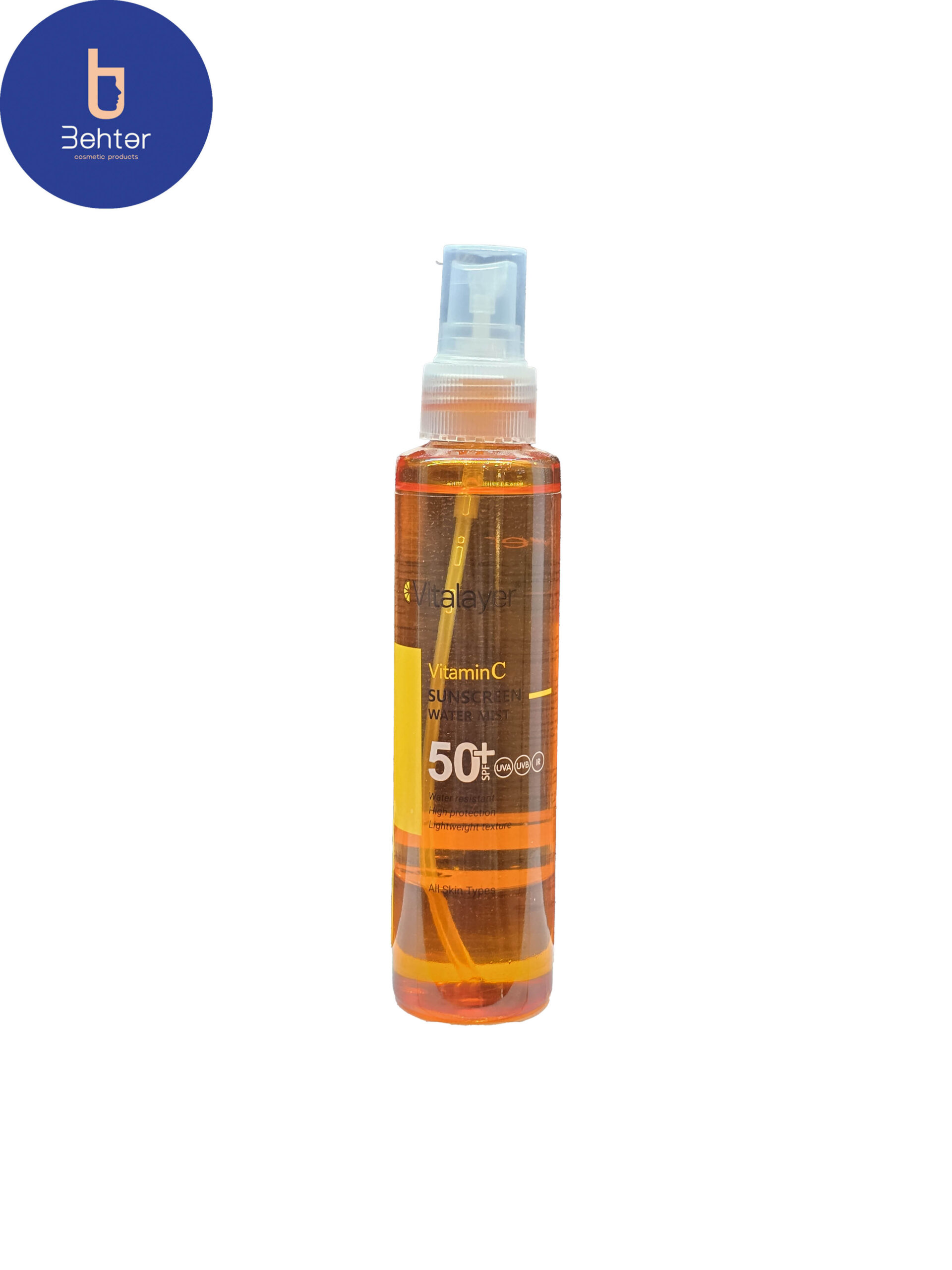 اسپری ضد آفتاب ویتامین سی SPF50 ویتالیر150میل Vitalayer Vitamin C Sunscreen Spray SPF50 150ml