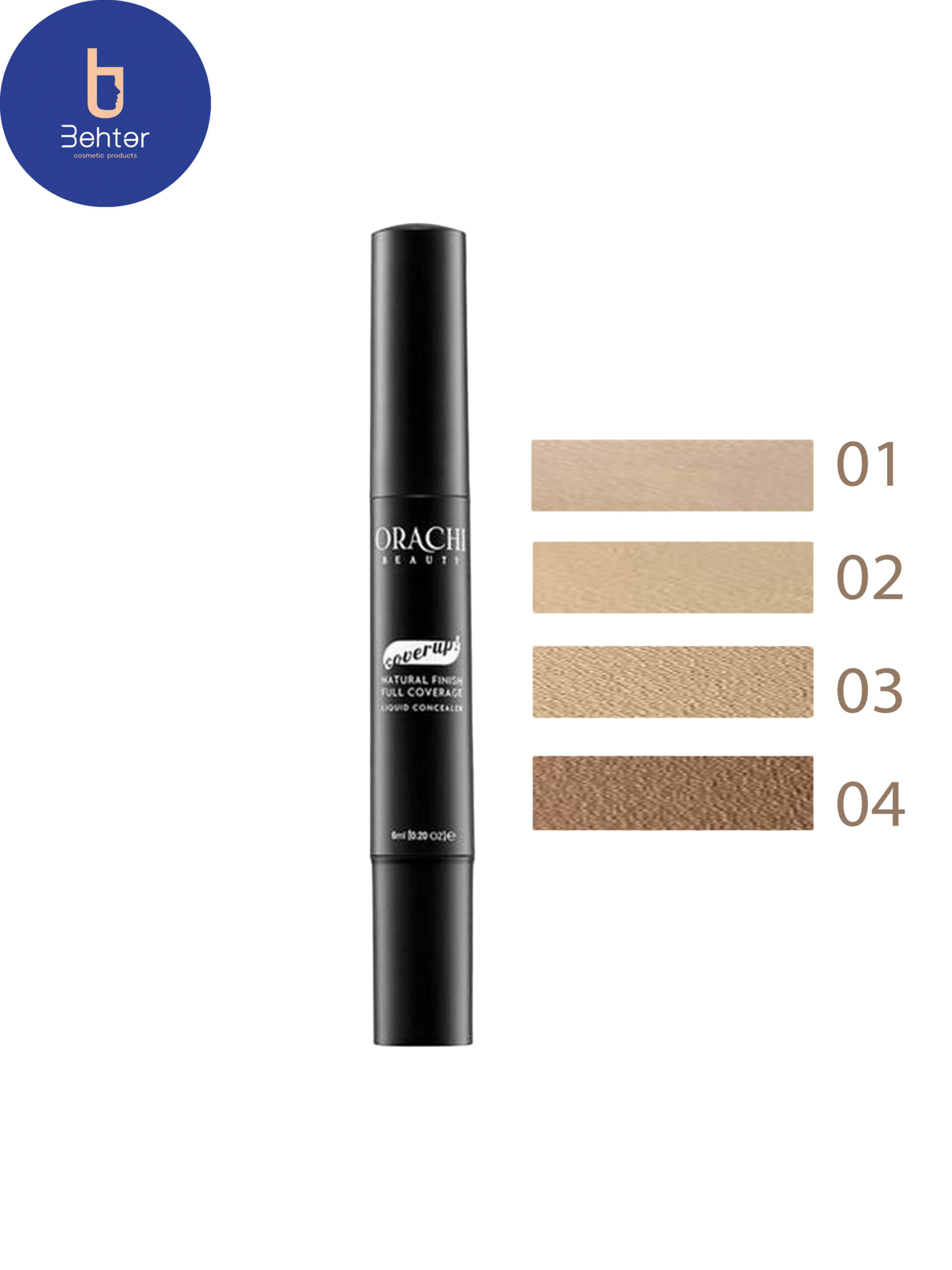 کانسیلر و کانتور مایع اوراچی 6میل Orachie Liquid Concealer and Contour 6ml