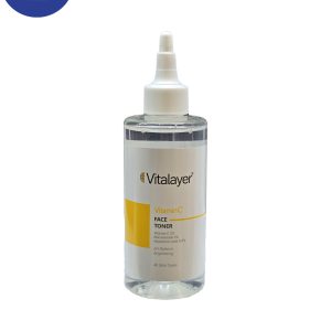 تونر پاک کننده صورت ویتالیر مدل Vitamin c حجم 200میل Vitalayer Facial Cleansing Toner, Vitamin C model , 200ml