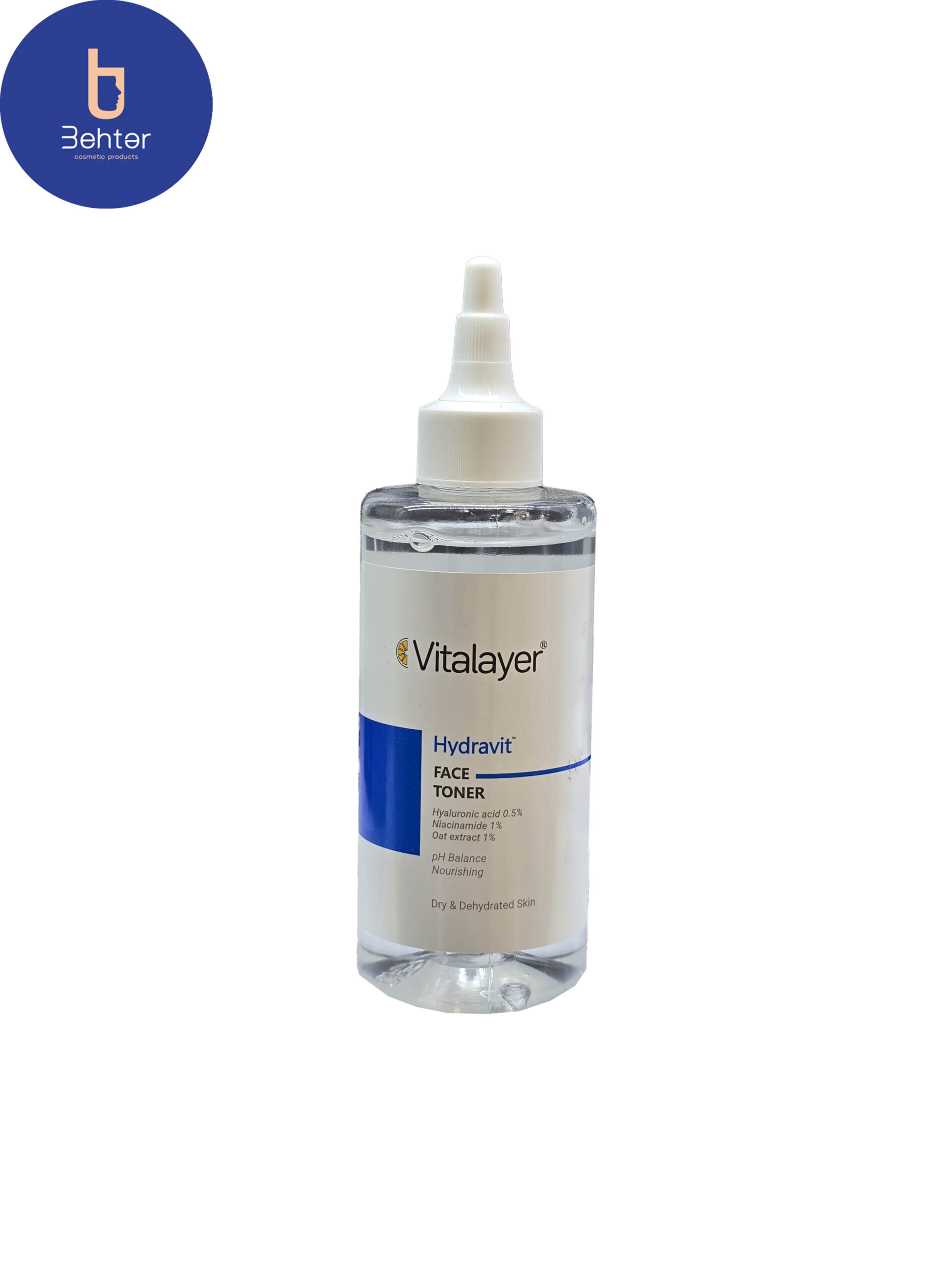 تونر پاک کننده صورت ویتالیر مدل Hydravit حجم 200 میل Vitalayer Facial Cleansing Toner Hydravit model , 200 ml