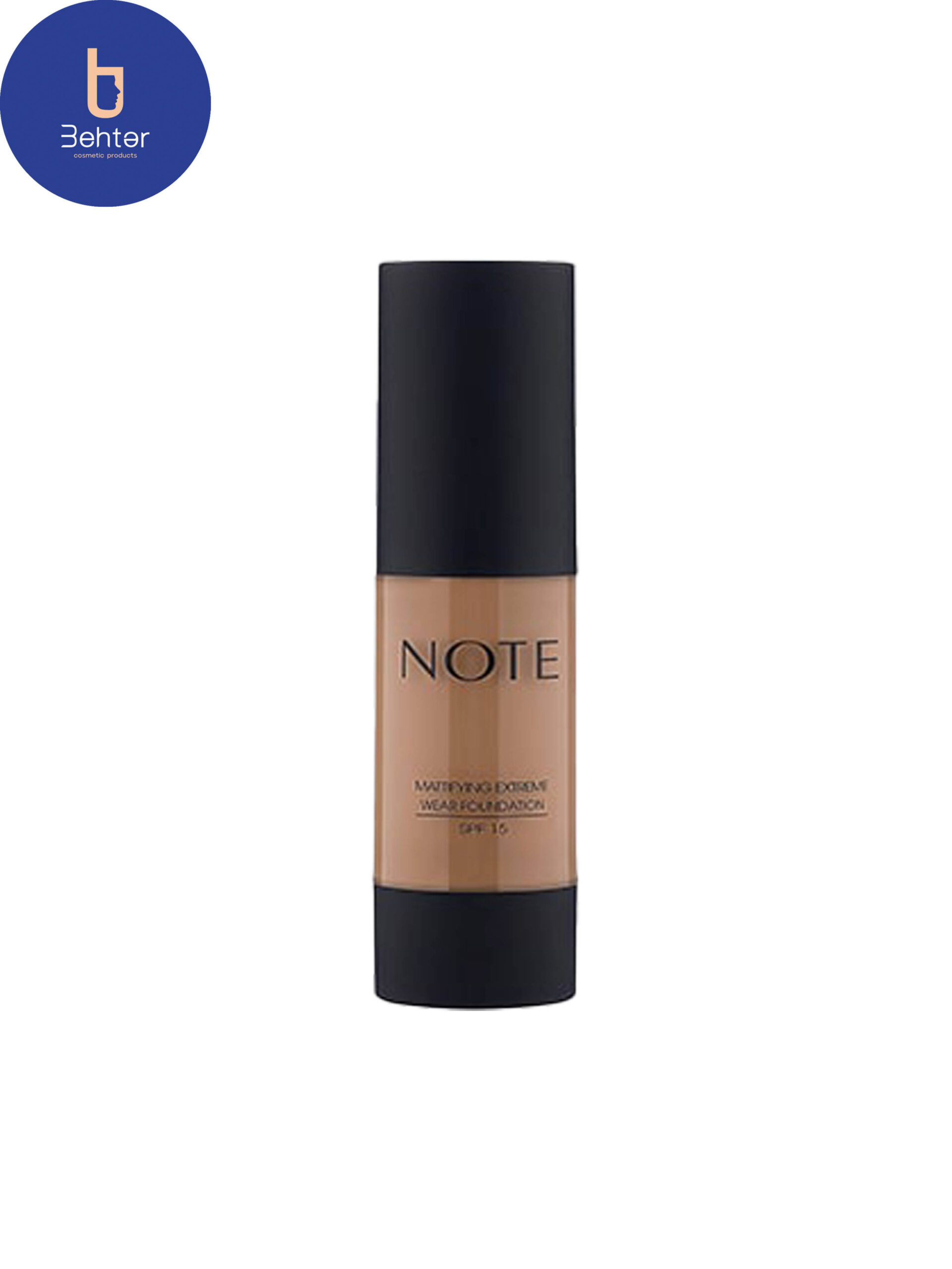 کرم پودر پمپی مات اکستریم نوت 35 میل Note mattifying extreme wear foundation cream 35 ml