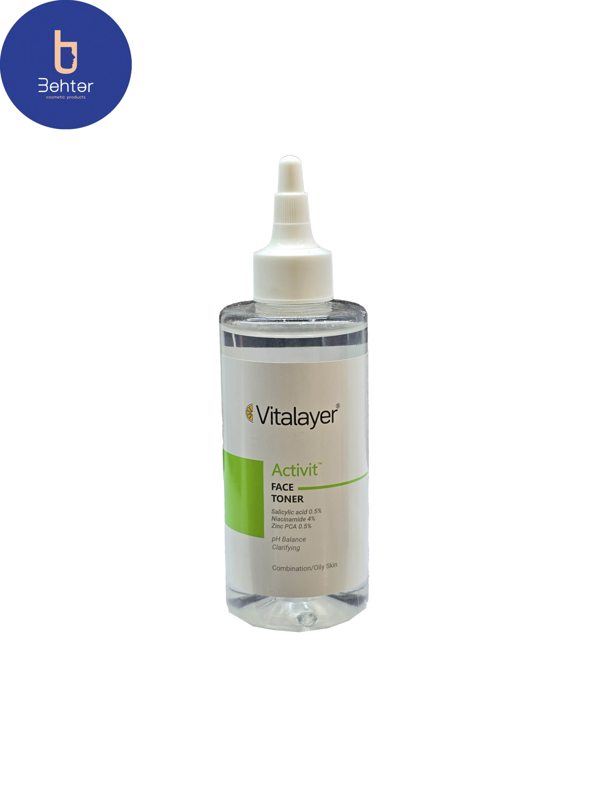تونر پاک کننده صورت ویتالیر مدل Activit حجم 200 میل Vitalayer Facial Cleansing Toner Activit model, 200 ml