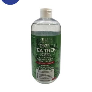 میسلار واتر لایه بردار درخت چای اولاین 500میل Eveline Tea Tree Exfoliating Micellar Water 500 ml
