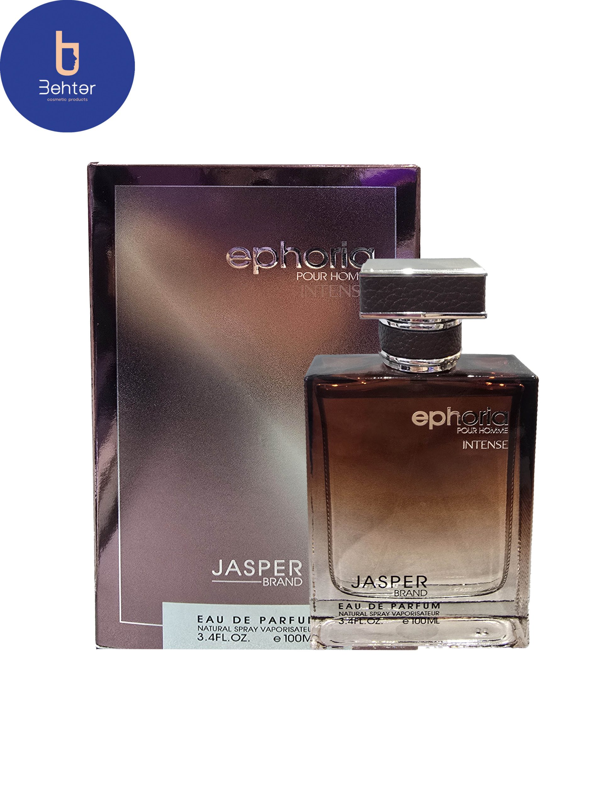 عطر ادکلن جاسپر اسانس ایفوریا اینتنس مردانه حجم 100میل  Jasper Euphoria Intense Eau de perfum for Men, 100ml